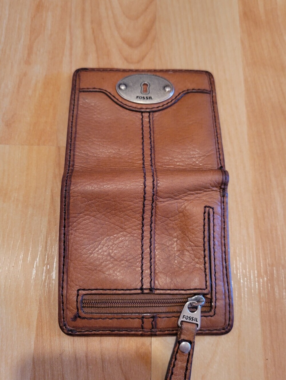 Fossil Marlow Bifold Brown Cowhide Leather Wallet - Picture 2 of 8